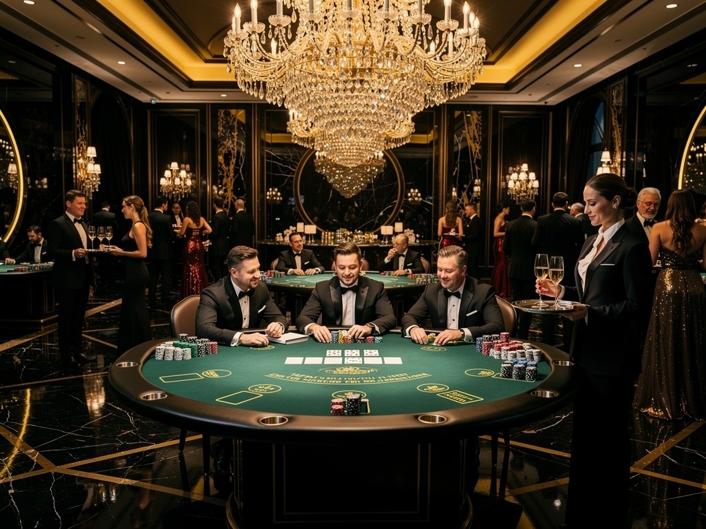 VIP poker table